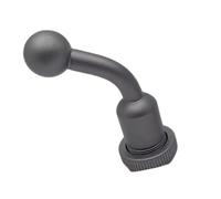 Adattatore per fotocamera professionale in lega di alluminio combina 17 mm testa a sfera Cold Shoe Mount 1/4 "treppiede design filo leggero supporto per telefono