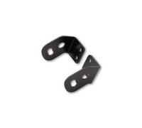 HIGHSIDER Adattatore per indicatore di direzione pro per indicatore di direzione originale, per portatarga per Triumph, nero
