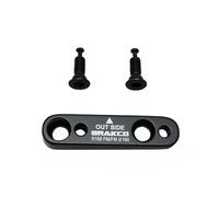 Adattatore per freni a disco stradali - pinza flat mount su Telaio Brakco Flat Mount Noir