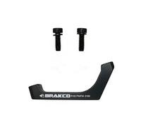 Adattatore per freni a disco stradali - pinza post mount su Telaio Brakco Flat Mount Noir
