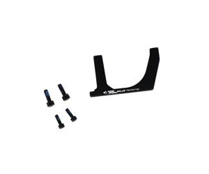 Adattatore per freno a disco anteriore XLC Br-X108 Flat a Post Mount Nero