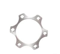 Adattatore per freno a disco da 160 mm a 6 fori, progettato per mozzi utilizzati su bici da strada MTB e scooter con distanza tra i bulloni di 44 mm (adattatore)