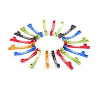 Adattatore per freno a disco per bici da 160 mm a 180/203 mm per ROTOR, migliora il controllo della guida (nero, 203 mm)