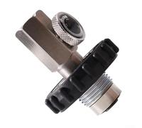 Adattatore per gas ad alta pressione in ottone DIN G5/8-14 a femmina 1/4 NPT per regolatore ARA e ricarica SCBA, connettore aria 310 bar per stazione di rifornimento del centro immersioni e