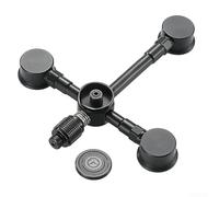 Adattatore per gas da campeggio con supporto a tripla tanica, doppia uscita per stufa, autosigillante, sicurezza, leggero, 250 g, interfaccia in rame nero grigio per cucinare all'aperto, escursionismo