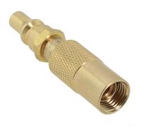 Adattatore per gas propano da 1/4 di pollice per fornello a griglia Campeggio esterno Regolatore ad alta pressione Connettore di conversione compatibile RV Trailer