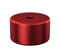 Adattatore per giradischi in alluminio per dischi da 17,8 cm, con grande foro centrale, migliora la stabilità e riduce le vibrazioni. Adattatore fonografo compatibile