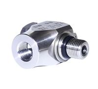Adattatore per giunto rotante per idropulitrice filettato G3 / 8 e G1 / 4 in 2 dimensioni standard per collegamento tubo flessibile Adattatore centrale per macchina lavaggio auto