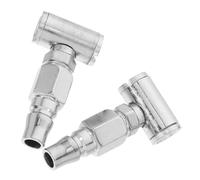 Adattatore per gonfiaggio pneumatici a doppia testa, ugello per pompa