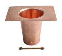 Adattatore per grondaia in metallo per installazione di giochi d'acqua all'aperto, accessori decorativi e funzionali per grondaie, compatibile con varie catene antipioggia per migliorare l'esterno