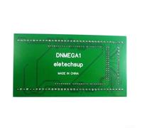 Adattatore per guida DIN con morsetti a vite per Arduino per Mega 2560 R3, modulo industriale con connettori M2/M2.5, alloggiamento ignifugo, verde (solo scheda)