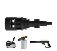 Adattatore Per Idropulitrice - Accoppiatori | Girevole Per Acqua, Adattatore, Connettore A Kärcher, Adattatori Per Pistola Per Irrigazione Autolavaggio, Supporti Flessibili Con