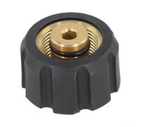 Adattatore per idropulitrice ad alta pressione M22 x 14 IG, pressione 400 bar, sigillante liquido consigliato per l'installazione (OP-324-(M22-G1/4))