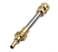Adattatore per idropulitrice Bosch AQT a attacco rapido da 1/4", ottone e acciaio inossidabile, compatibile con lance Snow Foam e ugelli turbo, 4000 PSI