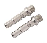 Adattatore per idropulitrice con filettatura da 1/4" per DN12 DN11, costruito in metallo per un uso affidabile e migliori prestazioni di pulizia in vari ambienti (filo esterno)