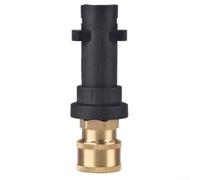 Adattatore per idropulitrice con filettatura M22 per Karcher K2-K7, attacco a sgancio rapido, connettore per tubo flessibile ad alta potenza, 1/4 di pollice (interno in alluminio)