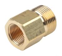 Adattatore per idropulitrice da M22 a 3/8 pollici, connettore in ottone ad alta pressione per lancia e falegname, tubo da giardino, montaggio rapido per pezzo di ricambio per elettrico
