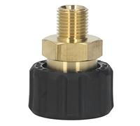 Adattatore per Idropulitrice G1/4in a M22x1.5mm Sostituzione Idropulitrice Filettata (Da femmina a femmina 15 mm di diametro esterno)