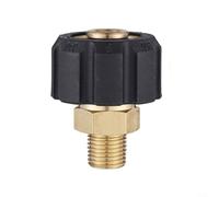 Adattatore per idropulitrice in ottone e acciaio inox per lancia Bosch Snow Foam con design Quick Connect (C)