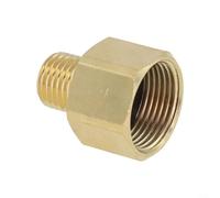 Adattatore per idropulitrice in ottone M22 femmina a maschio da 14 mm compatibile con più modelli di idropulitrici ad alta pressione e connettori per tubi flessibili