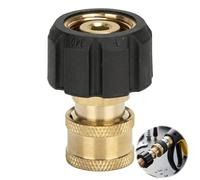 Adattatore per idropulitrice M22 femmina a 1/4 per idropulitrice Karcher Nilfisk, strumento convertitore da pistola ad alta pressione a tubo, raccordi per tubi flessibili a connessione rapida per
