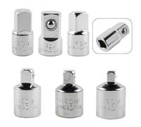 Adattatore per il collegamento di prese e cricchetti tre dimensioni standard 1/4 in 3/8" e 1/2" femmina a maschio formato (B)