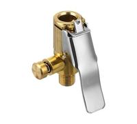 Adattatore per il gonfiaggio dei pneumatici, morsetto di bloccaggio, connettore valvola a clip, accessorio portatile per compressore, strumento per compressore resistente, per moto da cross, scooter