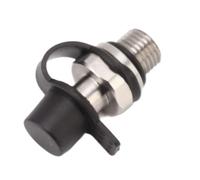 Adattatore per il riempimento di bombole di CO2 3/8 24UNF, adattatore in acciaio inox per il riempimento di serbatoi di CO2 con superficie lucida, design preciso della filettatura