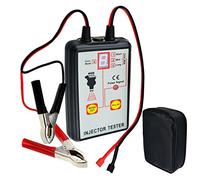 Adattatore per il Tester degli Iniettori di Carburante Strumento diagnostico del Sistema di Pressione per Auto Manuale a 12V con 4 Modalità di Impulsi