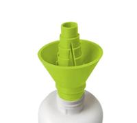 Adattatore per imbuto per bottiglia - Connettore universale riutilizzabile portatile comodo per il trasferimento di liquidi a imbuto, per appartamento in dormitorio e ufficio