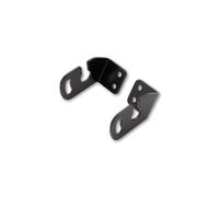 HIGHSIDER pro Adattatore Indicatore Di Direzione Nero Originale, Per Portatarga Aprilia/BMW/Triumph/Yamaha (Coppia), nero