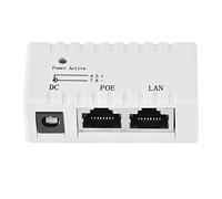 Adattatore per Iniettore Power Over Ethernet Splitter POE per Rete LAN(bianca)