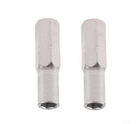 Adattatore per inserti piccoli da 1/4", 2 pezzi da 6 35 mm a 4 mm, supporto magnetico per punte corte