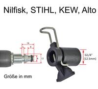 Adattatore Per Kärcher Quick e Nilfisk su Bosch Hobby Schnellkupplung 160 bar