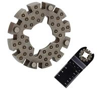 Adattatore per Lama per Oscillante Multi Strumenti Adattatore Gambo Universale Strumento di Blocco delle Stelle per la Lavorazione del Legno per Progetti Fai -da -te e (1pc)