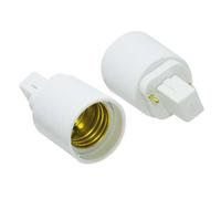 ADATTATORE PER LAMPADINE DA G24D A E27 -LIF39.PA2427D LIFE