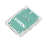 Adattatore per Lettore di Schede Lettore di Schede in Materiale ABS di Alta qualità per Scheda di Memoria Micro MX4SIO SIO2SD, Accessori per (Bianco trasparente)