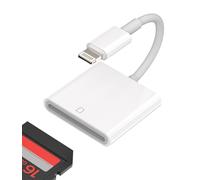 Adattatore per lettore di schede SD per Apple per iPhone 14 13 12 11 Pro MAX 7 8 Plus X XR XS per iPad Air Lightning per lettore di schede SD Cavo Accessori Compact Flash Connettore adattatore Stick