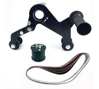 Adattatore per levigatrice angolare a nastro, attacco triangolare per levigatura per tubi per rimozione della ruggine, M10/M14 con cinghie da 20 mm-40 mm