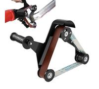 Adattatore per levigatrice per cinghie, adattatore per striscia di levigatura per tubi in acciaio inossidabile | Impugnatura ergonomica rimuove gli strumenti di levigatura per, sbavature, graffi per