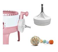 Adattatore per macchina per maglieria Adattatore per manovella a maglia rapida per macchina per maglieria Sentro 22 Sentro 40 Sentro 48 e Jamit (bianco)