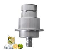 Adattatore per macchina per soda | Adattatore per gorgogliatore di acqua gassata, connettore per tanica di acqua frizzante, accessorio per bevande, uso commerciale, quotidiano, campeggio, viaggi