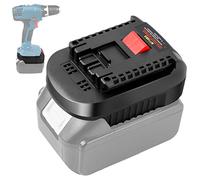 Adattatore per Makita 18V Batterie a per Bosch Pro 18V System Tools | Convertitore di batteria, compatibile con Makita 18V batteria, per Bosch Professional 18V System GBA utensili elettrici