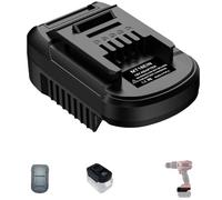 Adattatore per Makita su per Einhell, adattatore leggero e portatile, compatibile con batteria Makita, per strumenti elettrici Einhell da 18 V (solo adattatori inclusi)