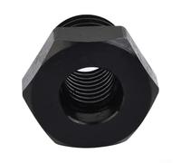 Adattatore per mandrino per tornio in legno con mandrino filettato da ''-8tpi a 18 x 2,5 mm, per utensili da tornitura del legno, costruzione (da 25 mm a 18 mm)