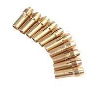 Adattatore per mandrino per trapano 3 set mini mandrini in ottone e rame lunghezza 17 cm, mandrino rapido da 0,5 mm a,2 for smerigliatrice for alberi motore trapano elicoidale