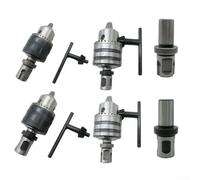 Adattatore per mandrino per trapano con asta ad angolo retto da 19 mm, per trapani magnetici, compatibile con filettatura conica Weldon e B16, adatto per mandrini di diverse dimensioni (1)