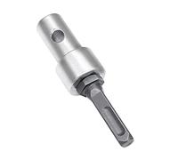 Adattatore per mandrino per trapano con codolo rotondo da giardino, adattatore SDS-Plus per trapano filettato da 1/2 pollici, adatto per trapano a batteria con filo