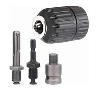 Adattatore Per Mandrino Per Trapano, Kit Adattatore Per Mandrino Per Trapano da 4 Pezzi con Connettore a Codolo Esagonale Rotondo, Adattatore Per Mandrino Per Trapano Compatibile con Vari Avvitatori a