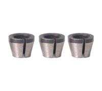 Adattatore per mandrino portapinza per fresatrice ad alta precisione da 6 mm, 6,35 mm e 8 mm, 3 pezzi per ingegneria